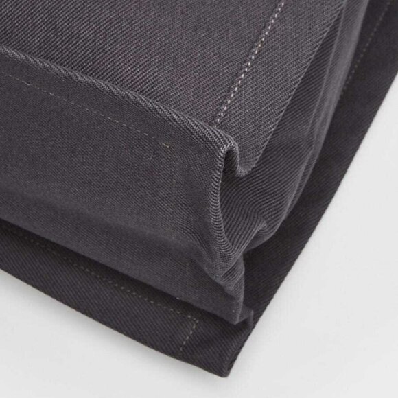 Yves Saint Laurent Grey Canvas Rive Gauche North/South Tote Bag - Picture 4 of 9